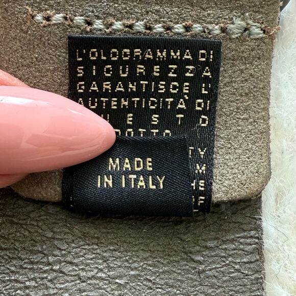 Roberto Cavalli leather grey belt Authentic - Picture 5 of 8